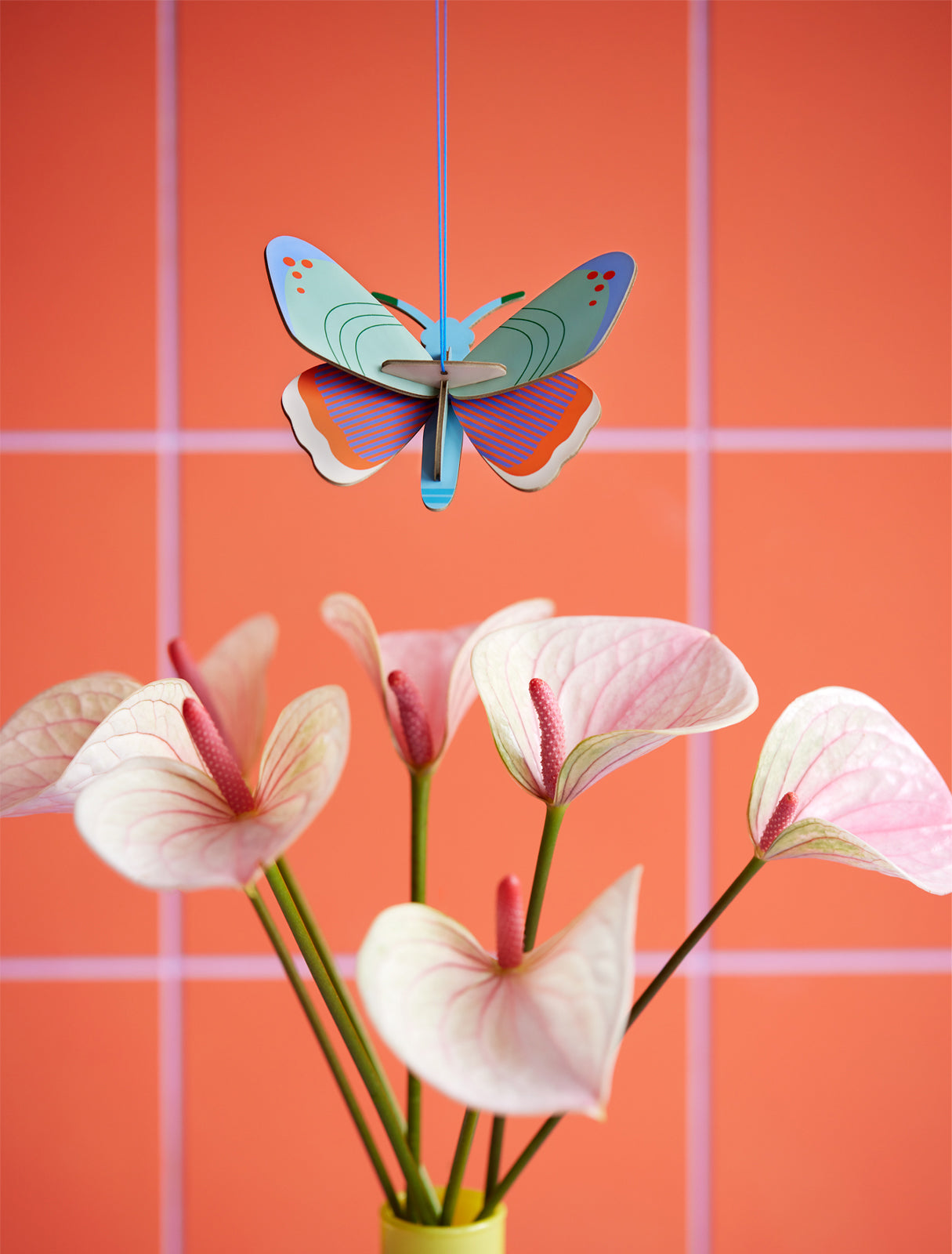 3D Hanging Ornament | Dotted Butterfly