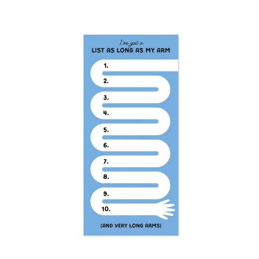 Stormy Knight | List Pad | As Long As My Arm