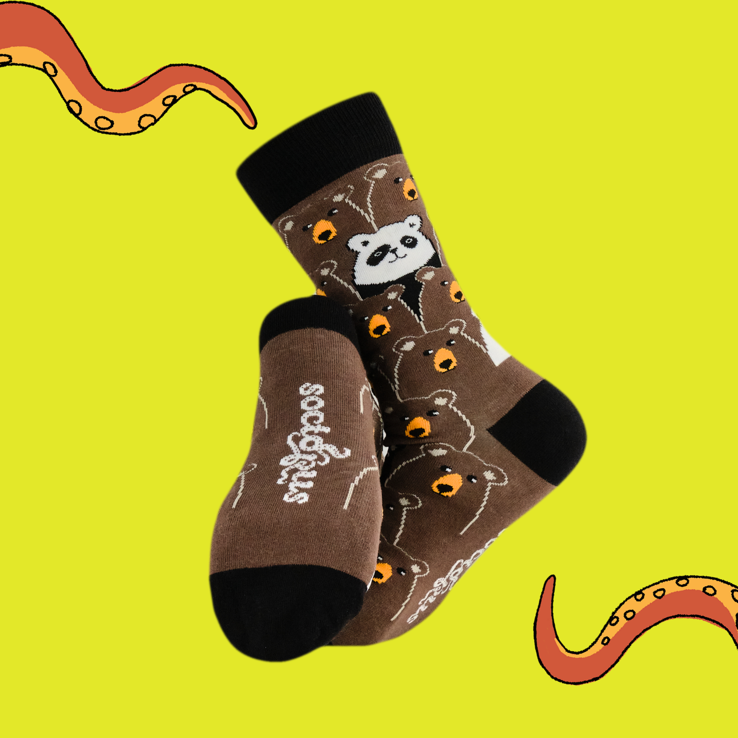 Socktopus | Womens Socks | Bear Hunt