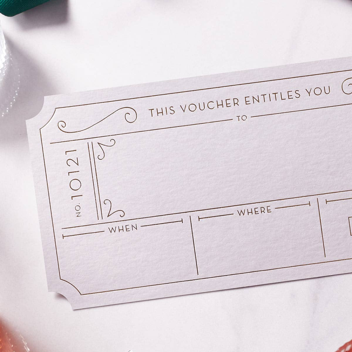 Another Loop | Blank Gift Voucher 3 Pack | Grey