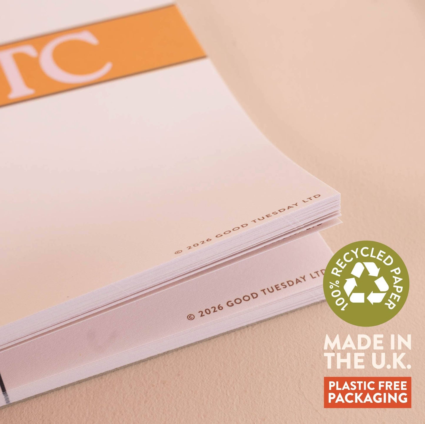 Good Tuesday | A4 Weekly Planner Pad | Scandi