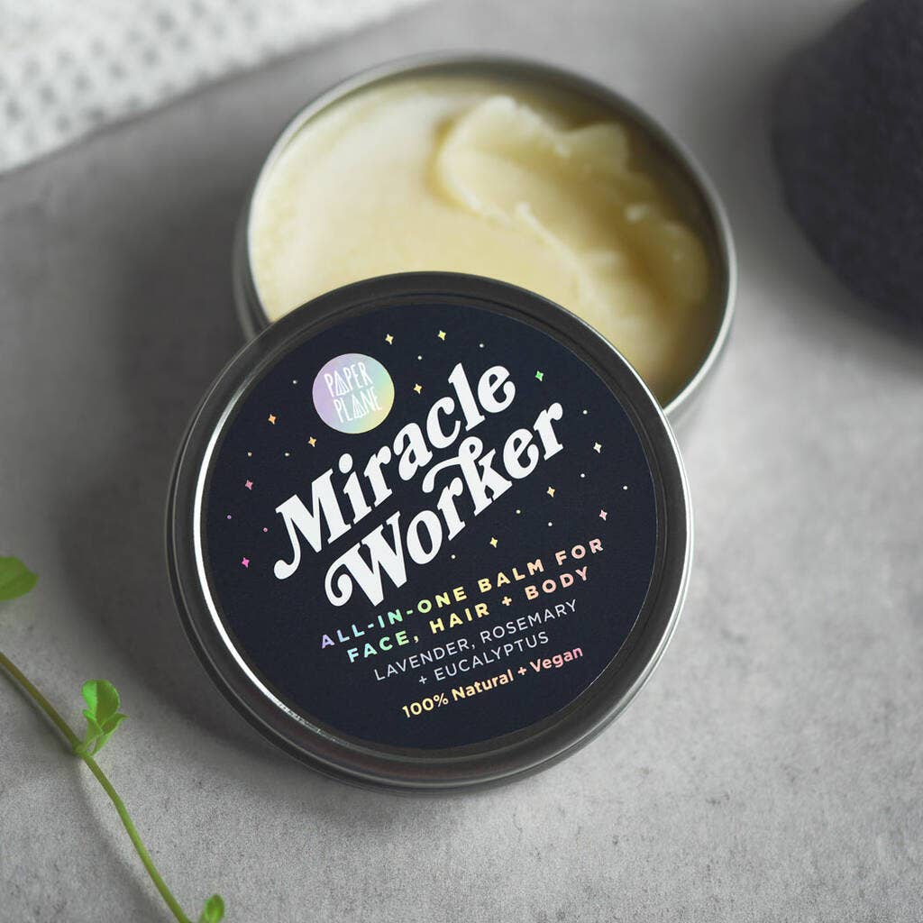 Paper Plane | Miracle Worker | 100% Natural Vegan All-In-One Balm