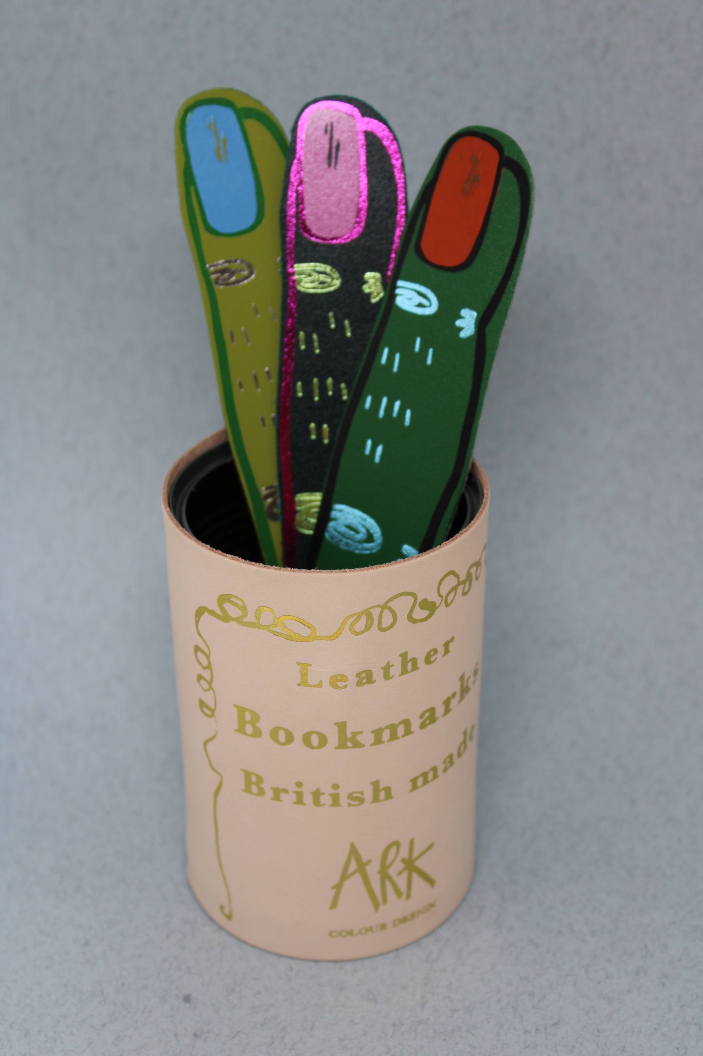 Ark | Green Fingers Shaped Bookmark | Teal