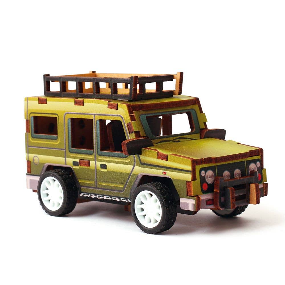Graine Creative | Wooden 3D Model | Jeep
