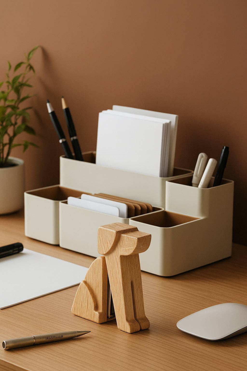 Pikkii | Wooden Dog Stapler