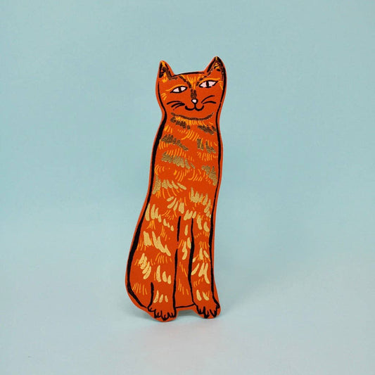Ark | Cat Tails Bookmark | Orange