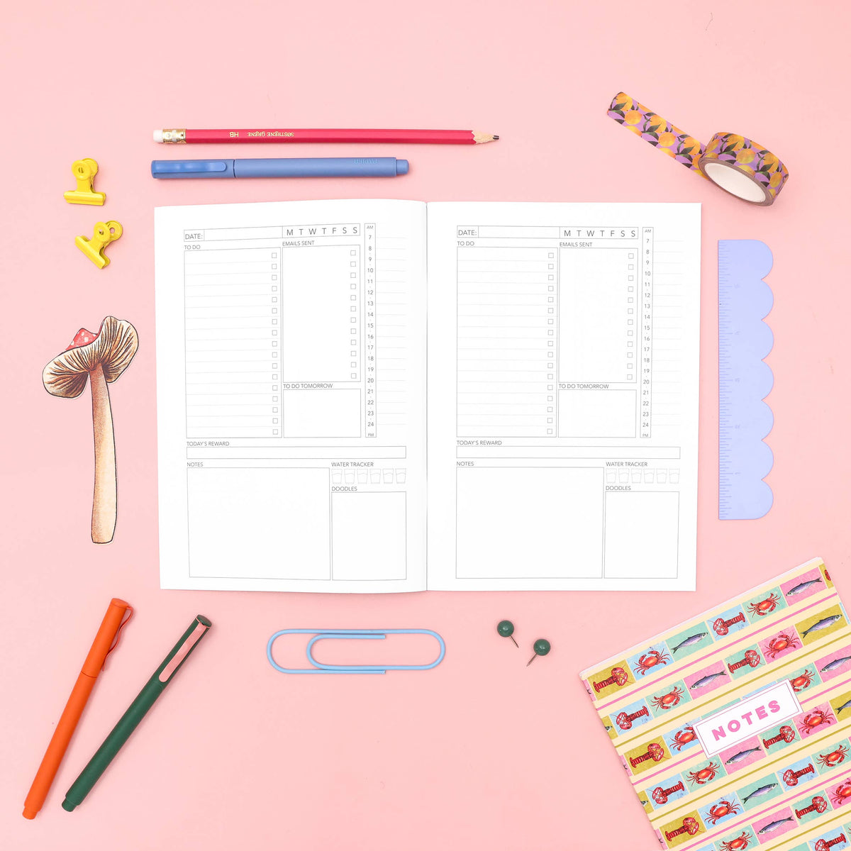 Fawn & Thistle | A5 Daily Planner | Cat's Pantry