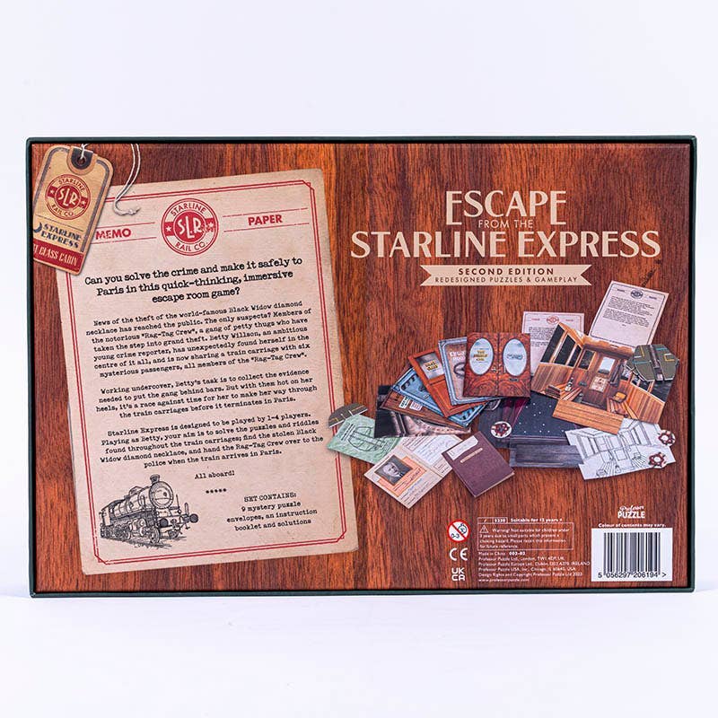 Professor Puzzle | Escape from the Starline Express