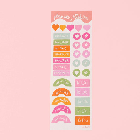 Oh, Laura | Planner Sticker Sheet