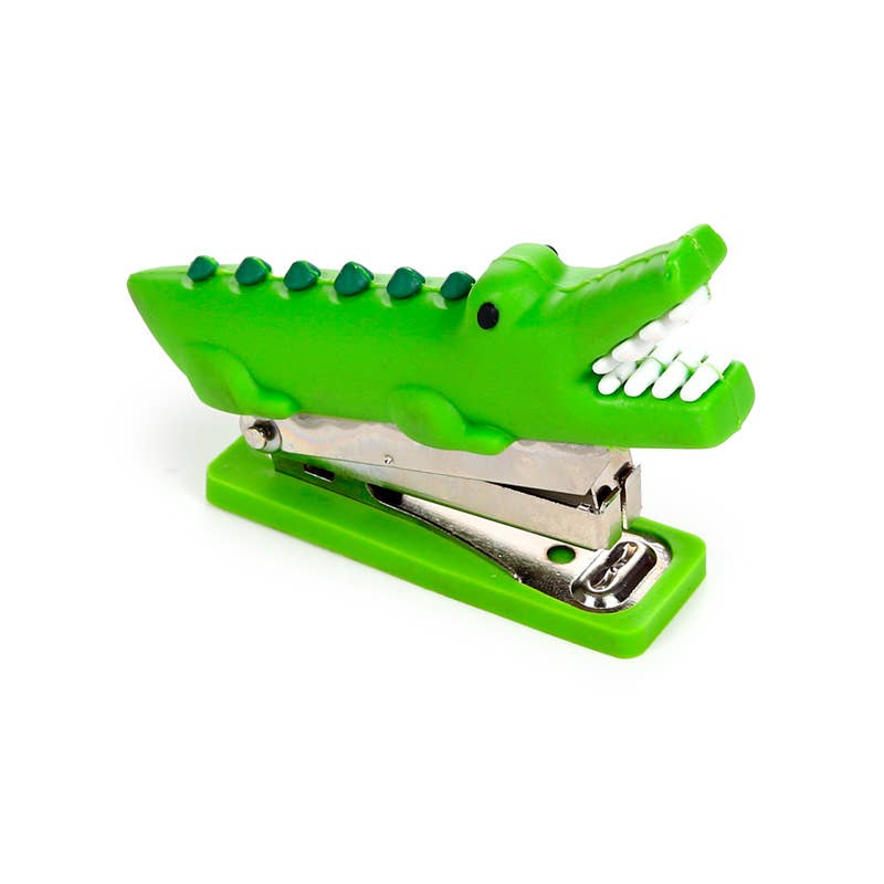Puckator Ltd | Inkredible Crocodile Shaped Mini Stapler