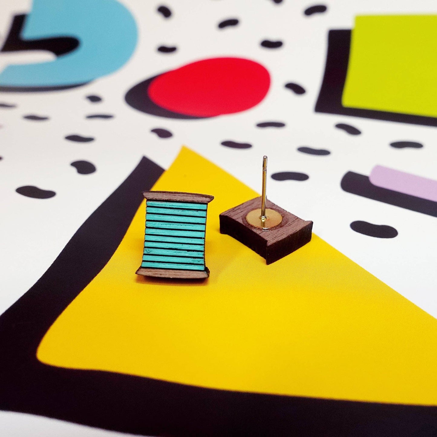 Silly Loaf | Stud Earrings | Thread