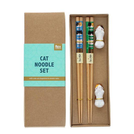 Rex | Chopsticks And Rests Set | Cat