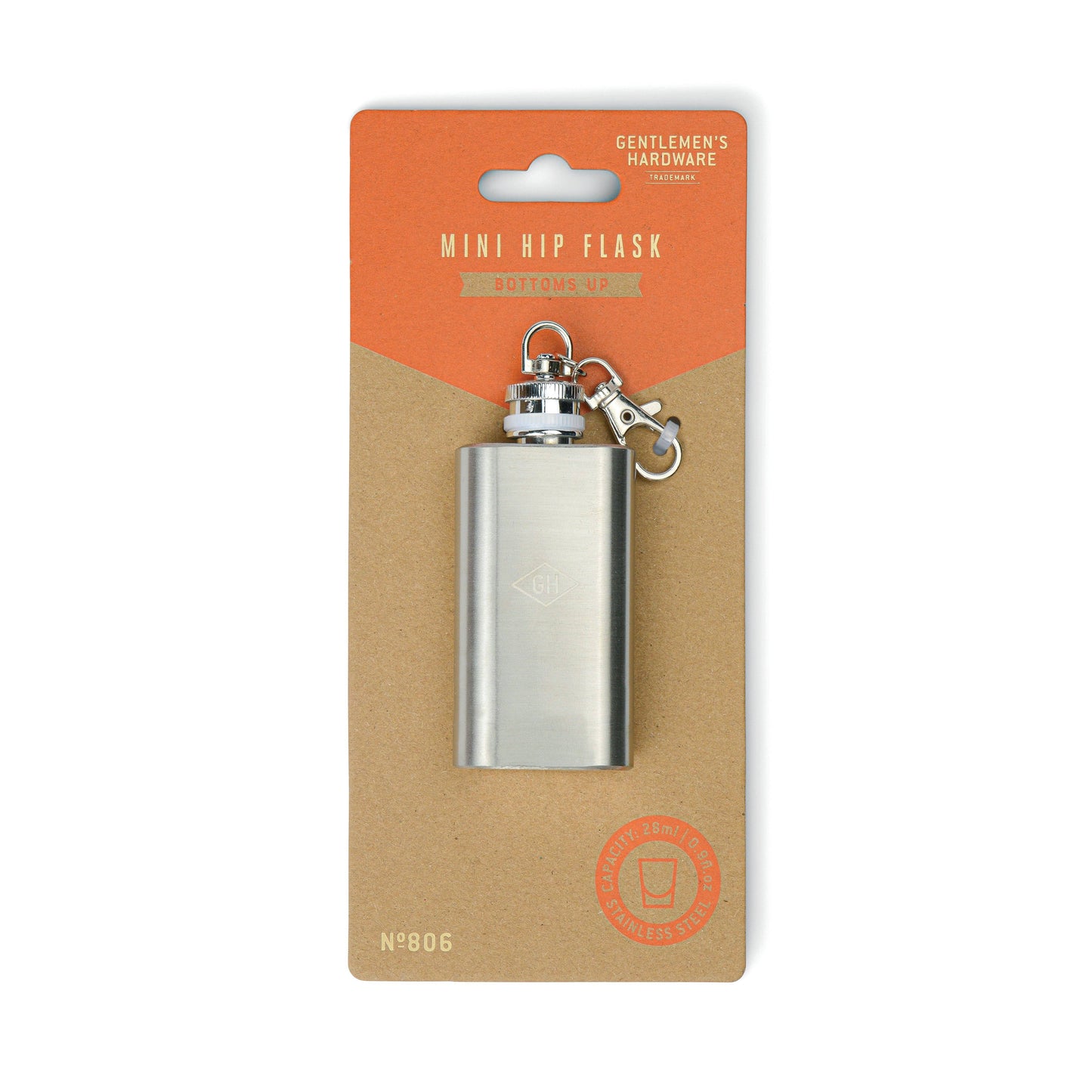 Gentlemen's Hardware | Mini Hip Flask