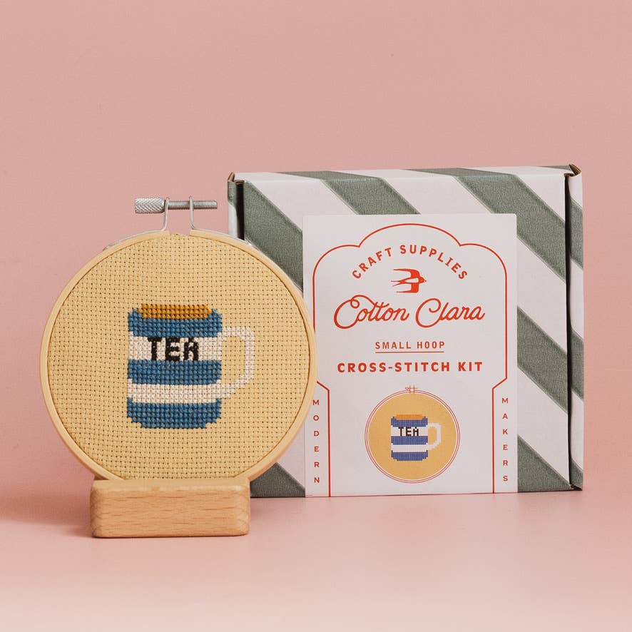 Cotton Clara | Tea | Cross Stitch Kit