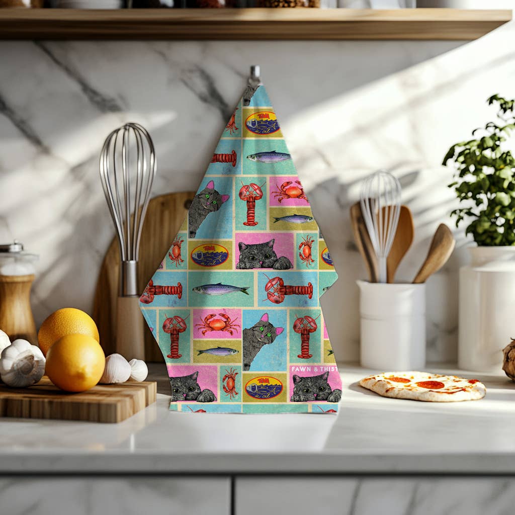 Fawn & Thistle | Tea Towel | Cat's Kitchen