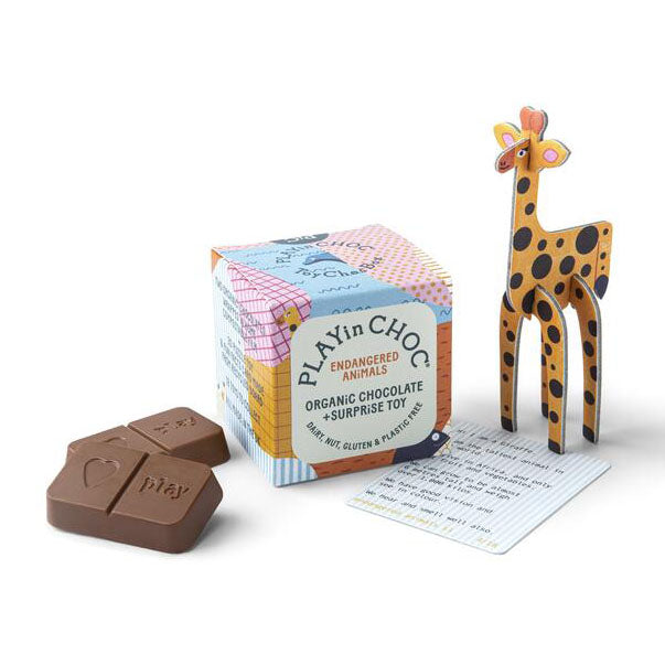 PLAYin CHOC | Organic Chocolate + Surprise Toy