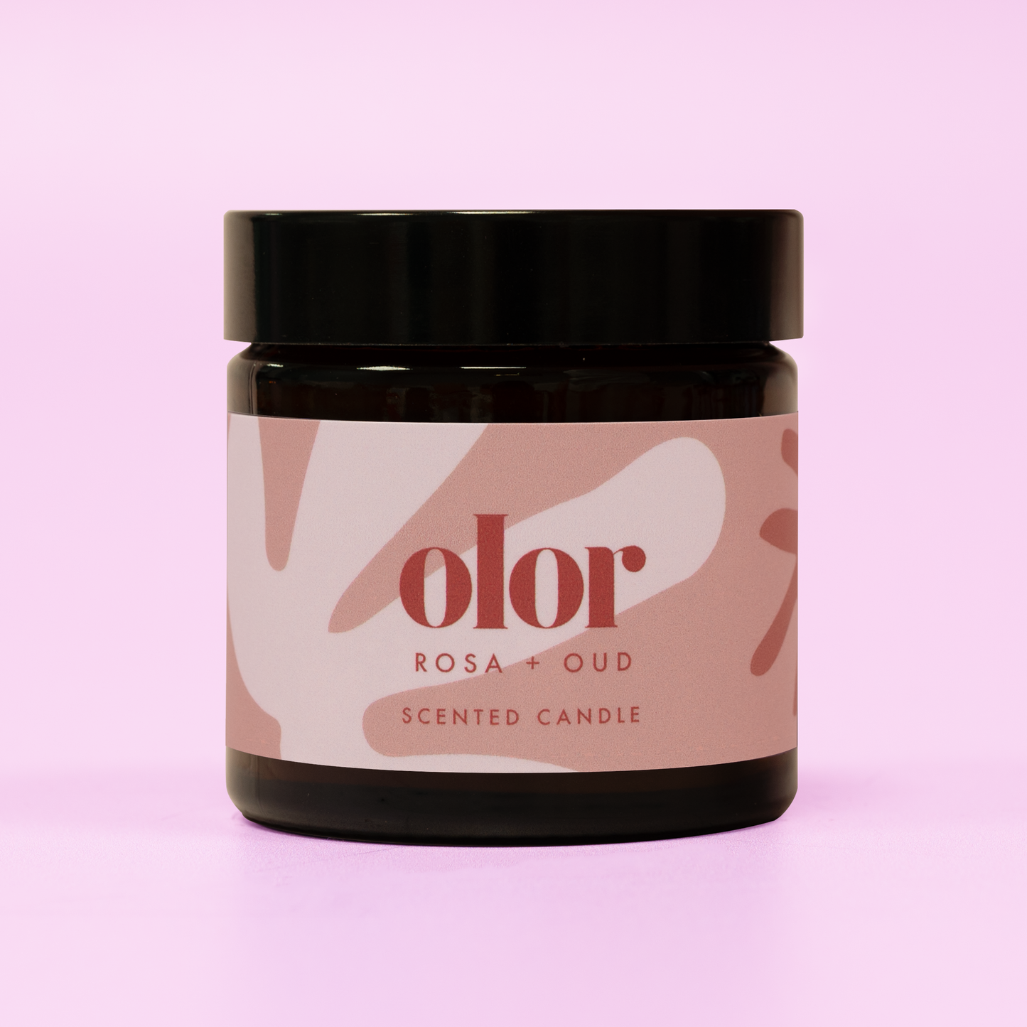 OLOR | Mini Jar Candle | Rosa + Oud