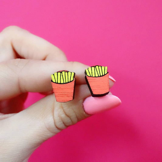 Silly Loaf | Stud Earrings | Fries