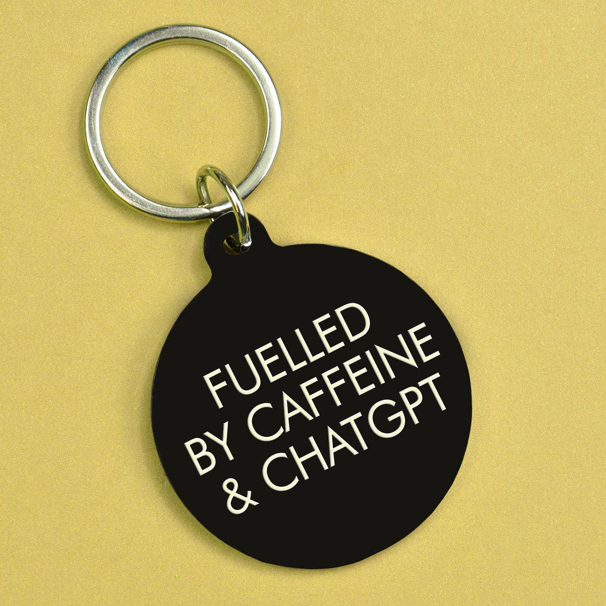 Flamingo Candles | Keytag | Fuelled By Caffeine & ChatGPT