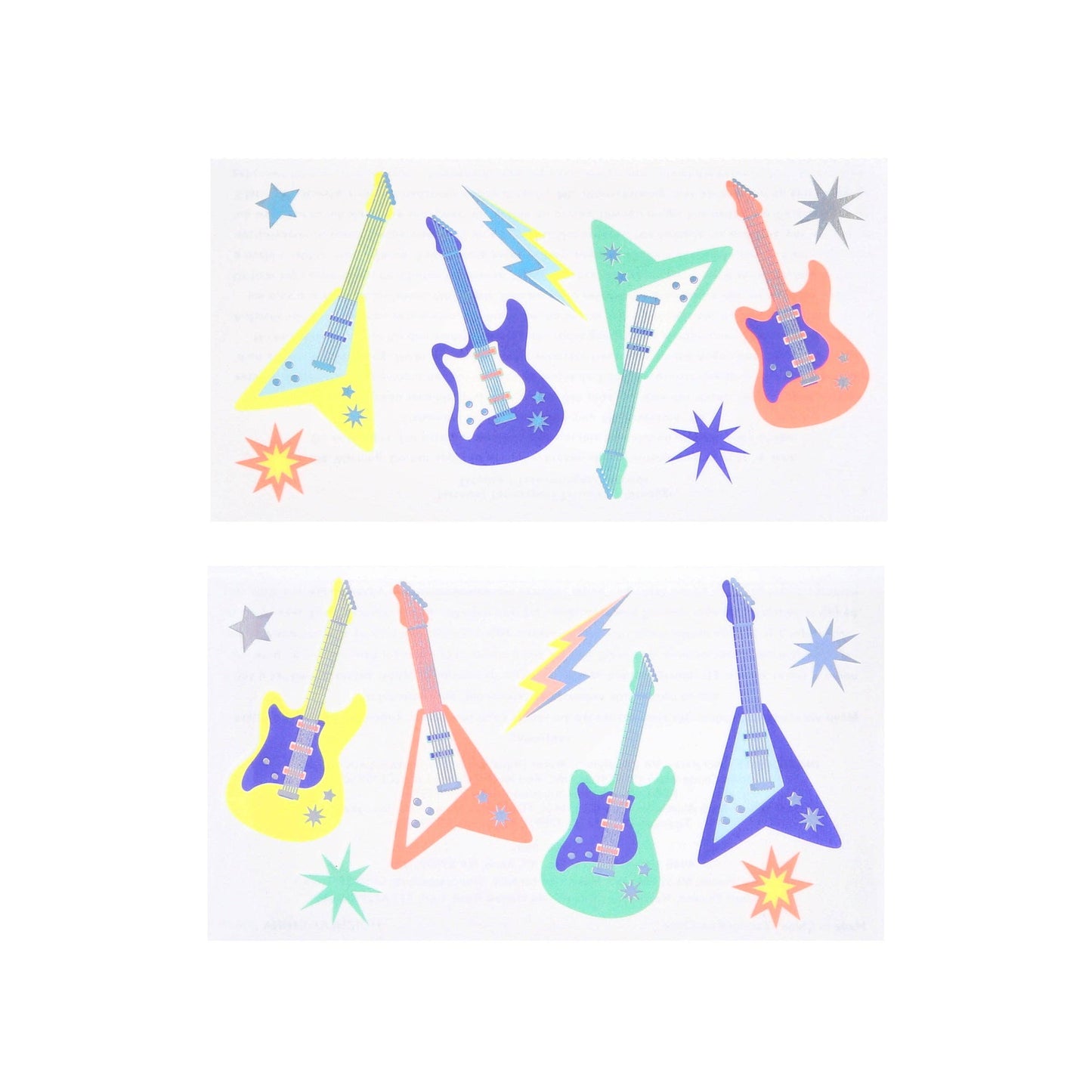 Meri Meri | Tattoo Large | Electric Guitar