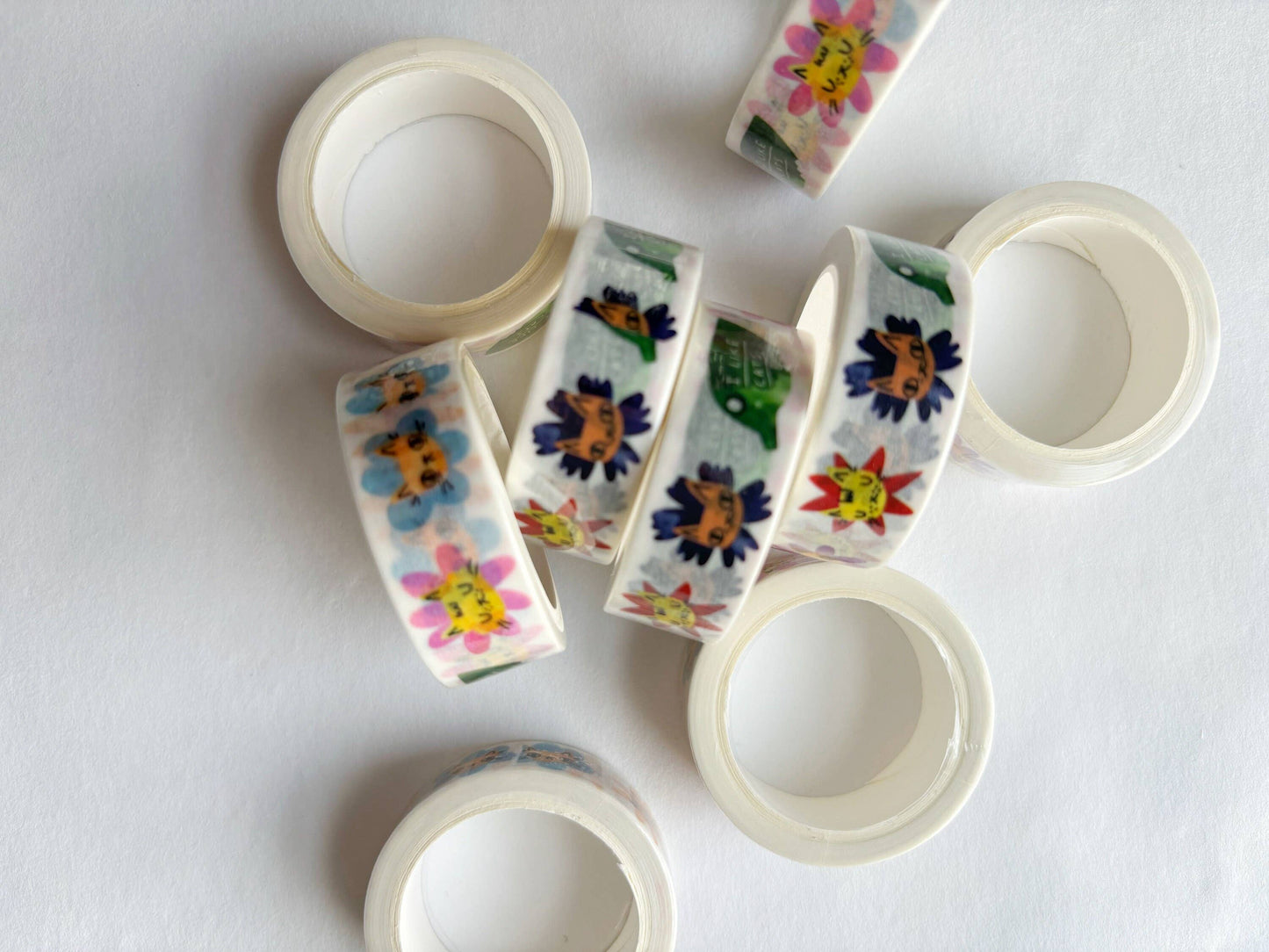 I Like Cats | Washi Tape | Flower Cats
