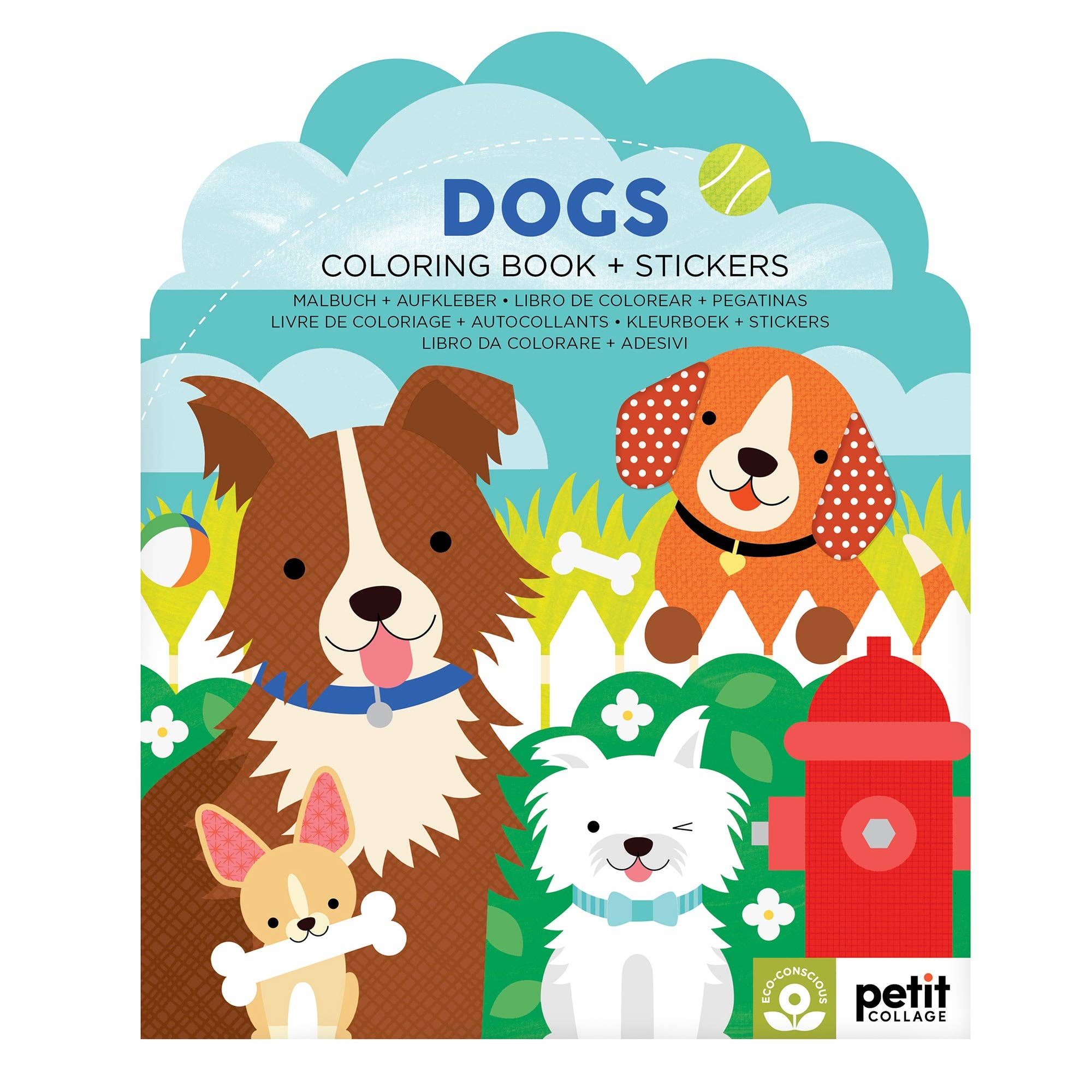 Target Dog Sticker Book Coloring Book + Stickers | Dogs – RadStudio