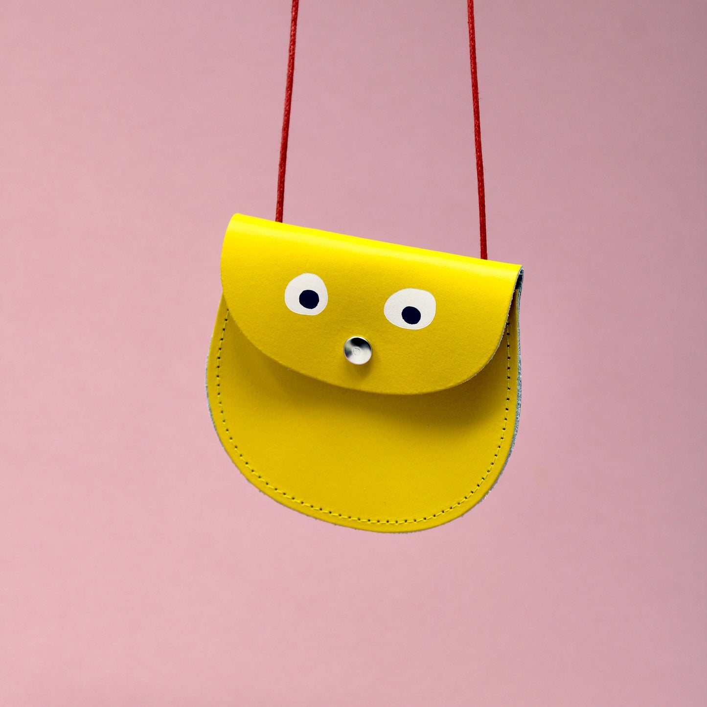 Ark |  Googly Eye String Purse | Cornflower Blue