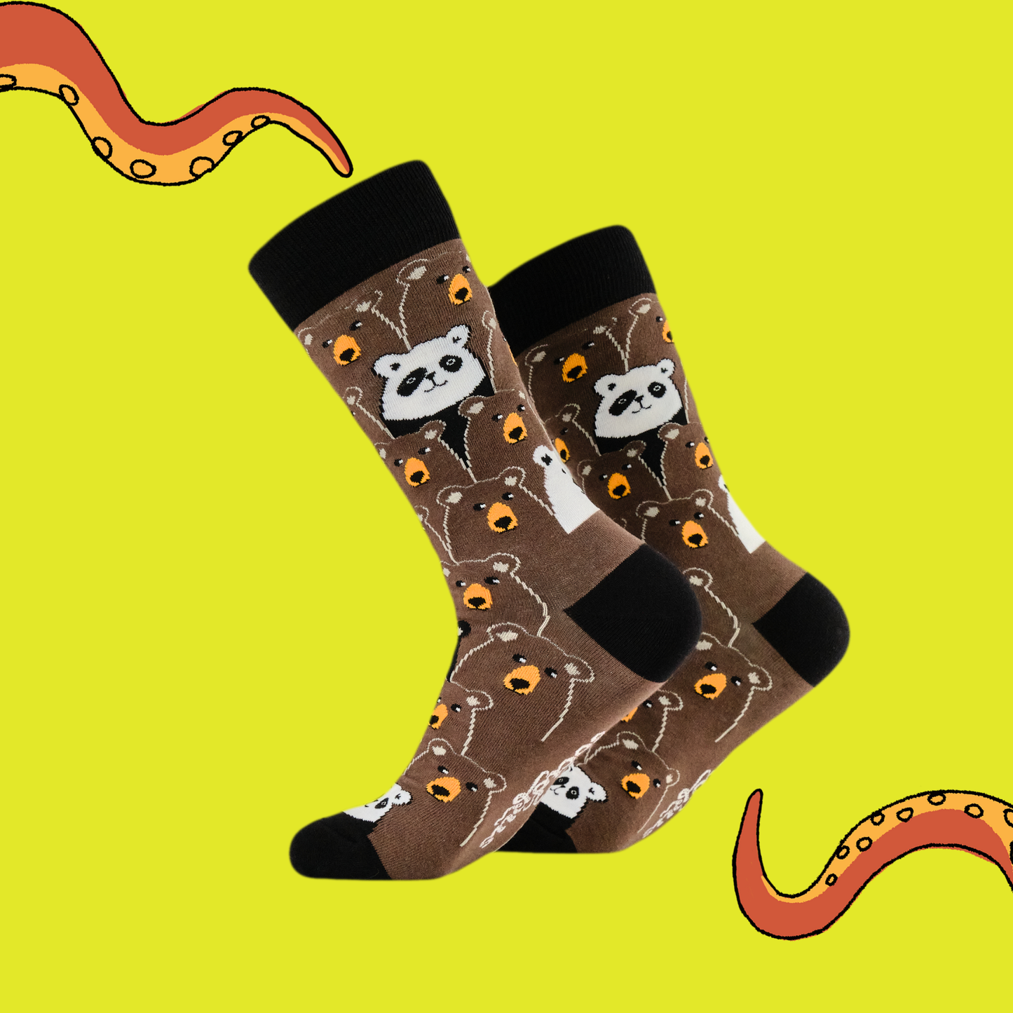 Socktopus | Womens Socks | Bear Hunt