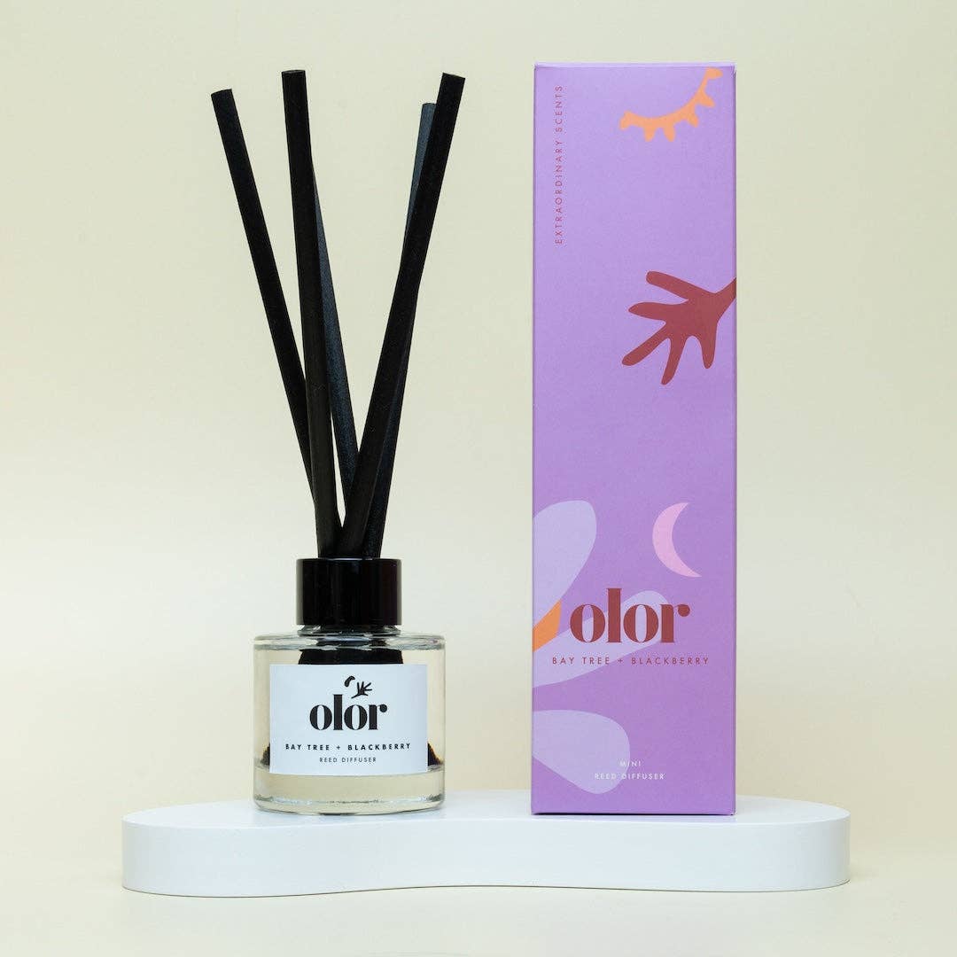 OLOR - Bay Tree + Blackberry Mini Reed Diffuser