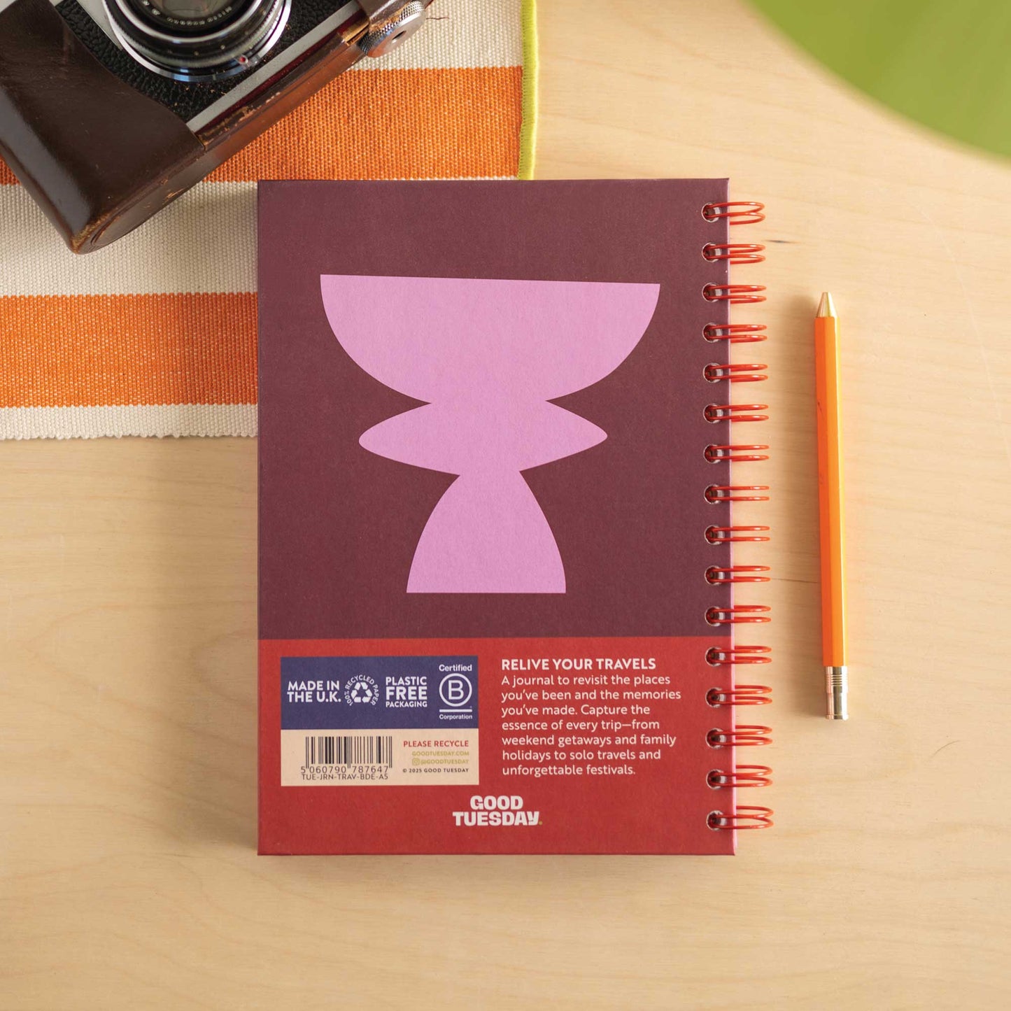 Good Tuesday | A5 Travel Journal | Hardcover