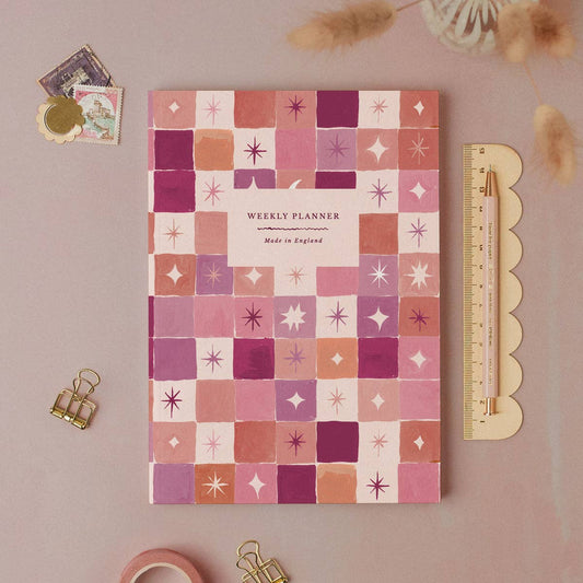 Sister Paper Co. | Undated Weekly Planner | Dream Quilt