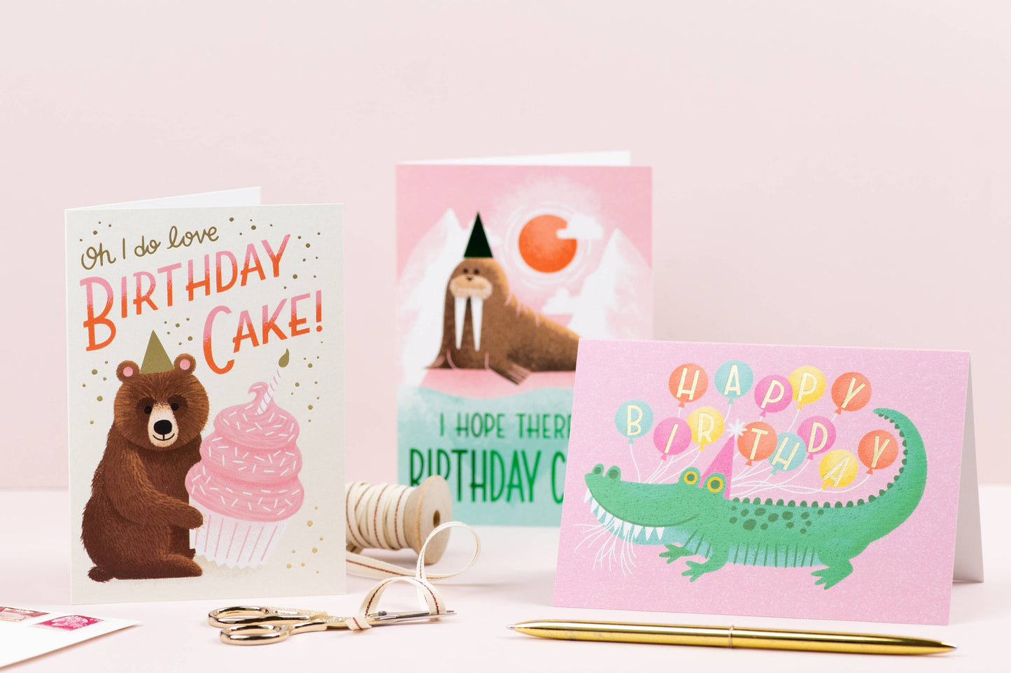 Greetings Card | Birthday Alligator