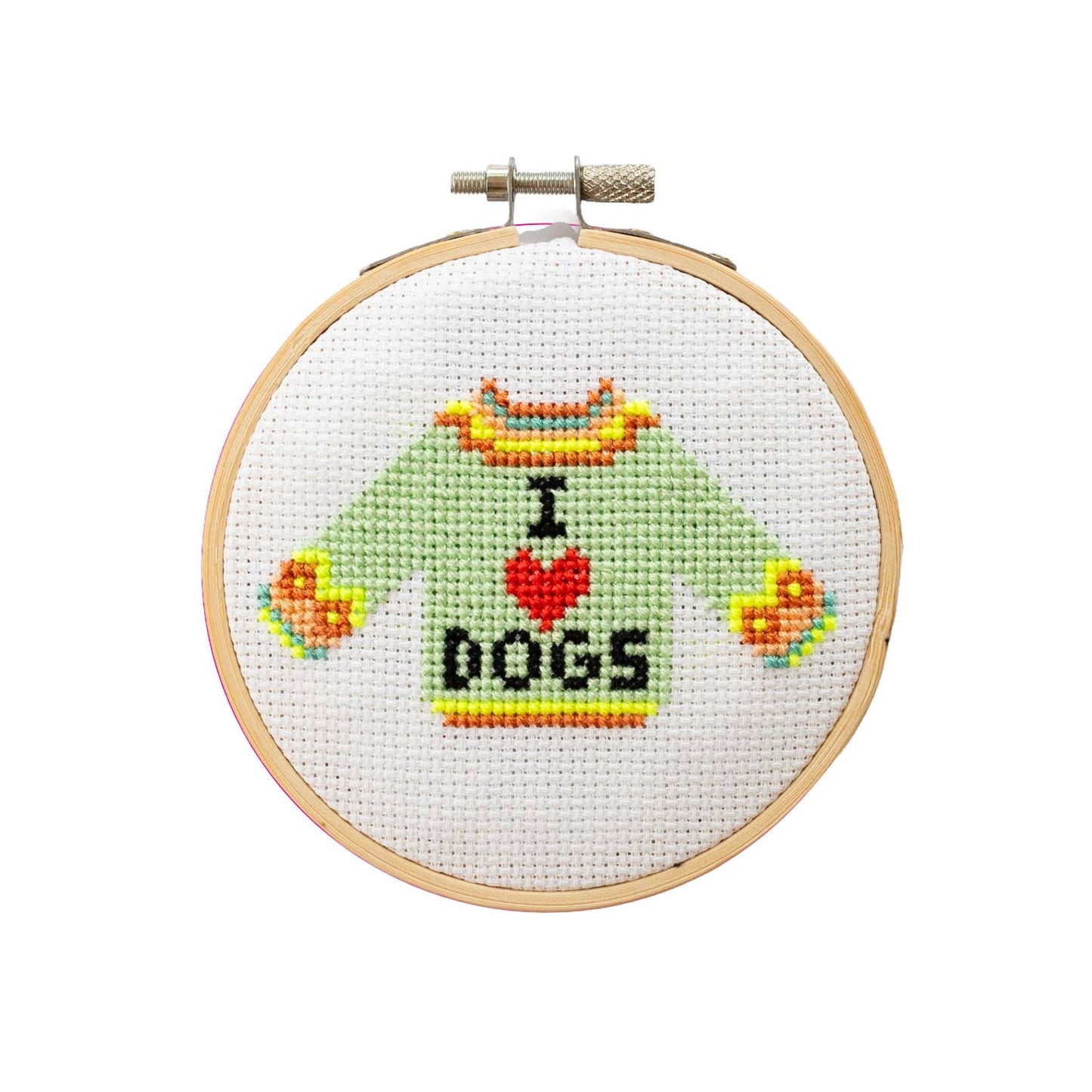 Cotton Clara | I Love Dogs | Cross Stitch Kit
