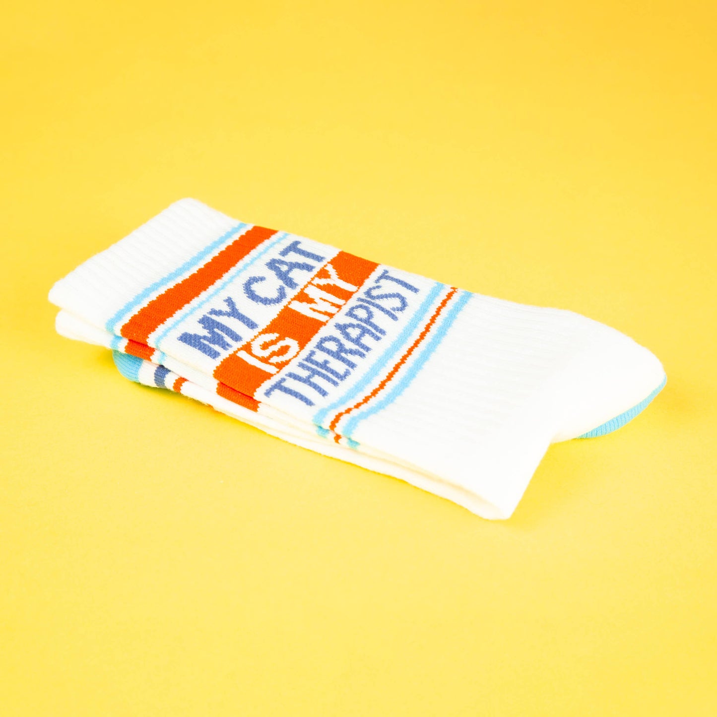 Gumball Poodle | Gym Crew Socks | My Cat Is My Therapist