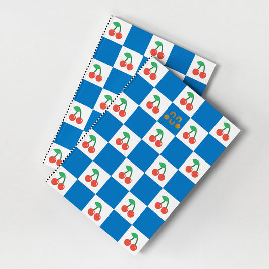 Studio Boketto | Lined Notebook | Cherries