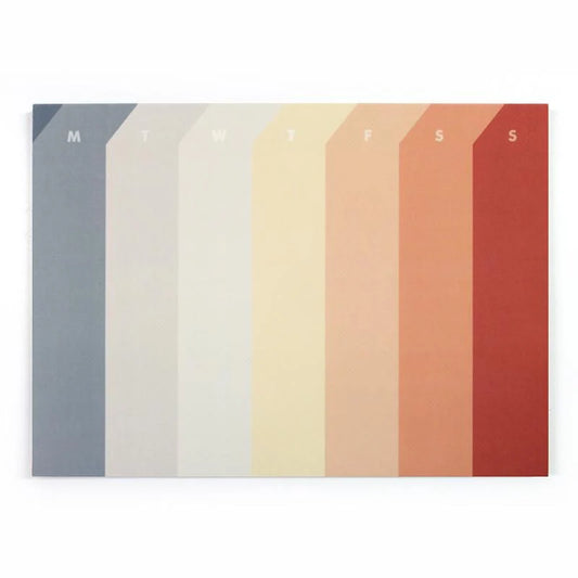 Weekly Deskpad | Paperways Palette | Before Sunset