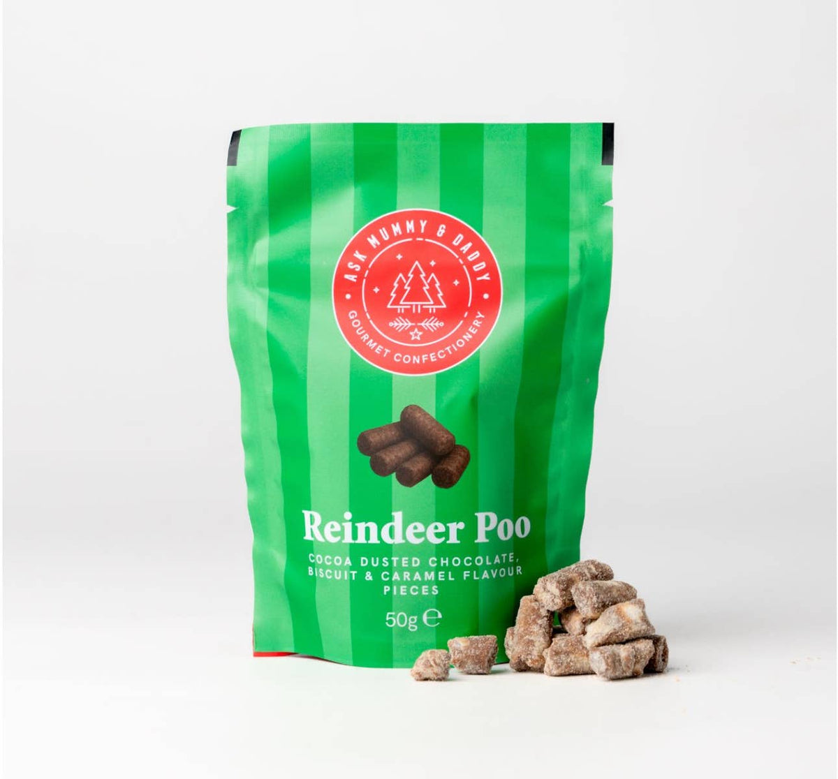 Ask Mummy & Daddy | Reindeer Poo | Salted Caramel Chocolate Nibbles
