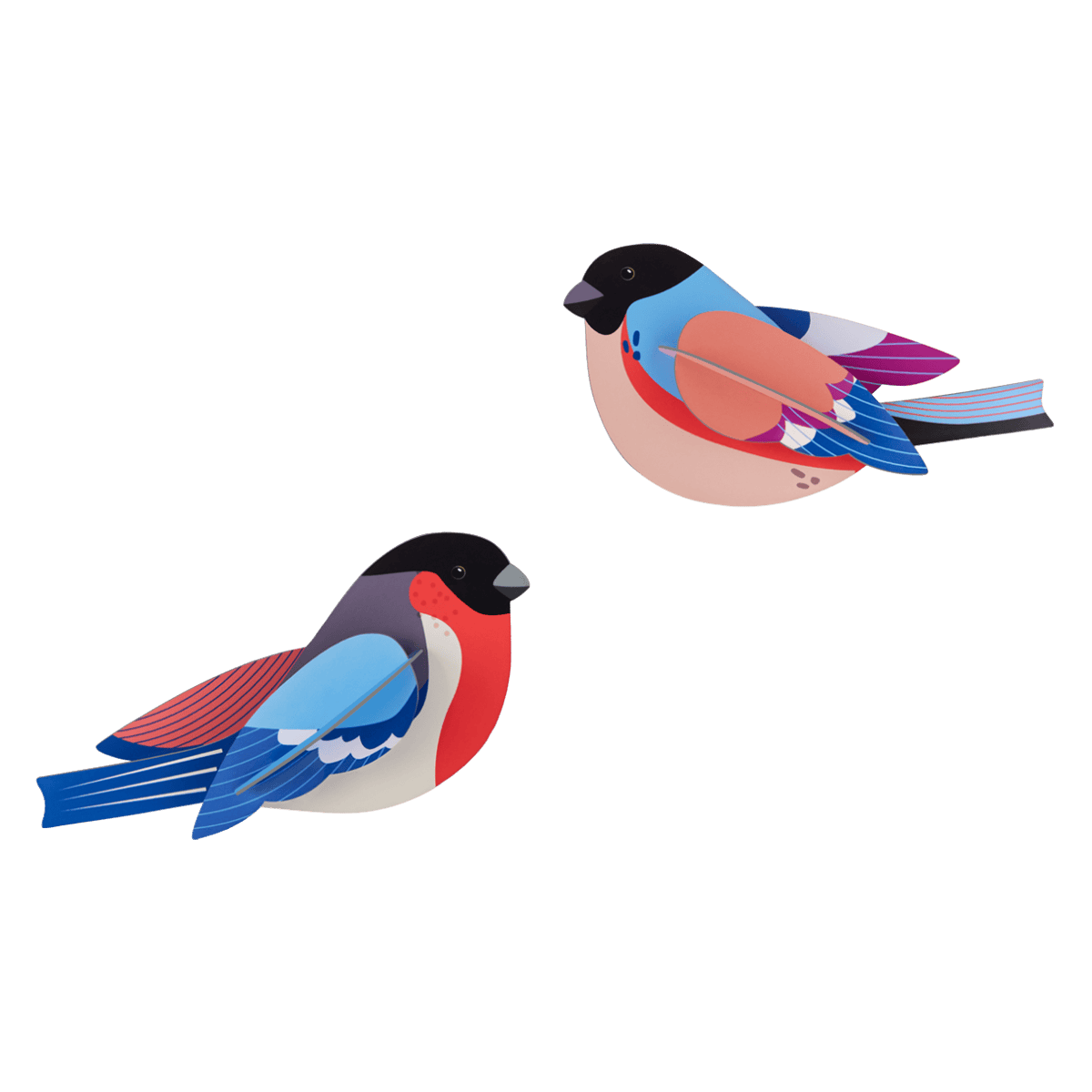 3D Wall Art | Finches