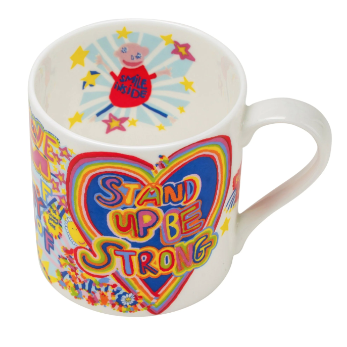 Arthouse Unlimited | Fine Bone China Mug | Full Of Joy