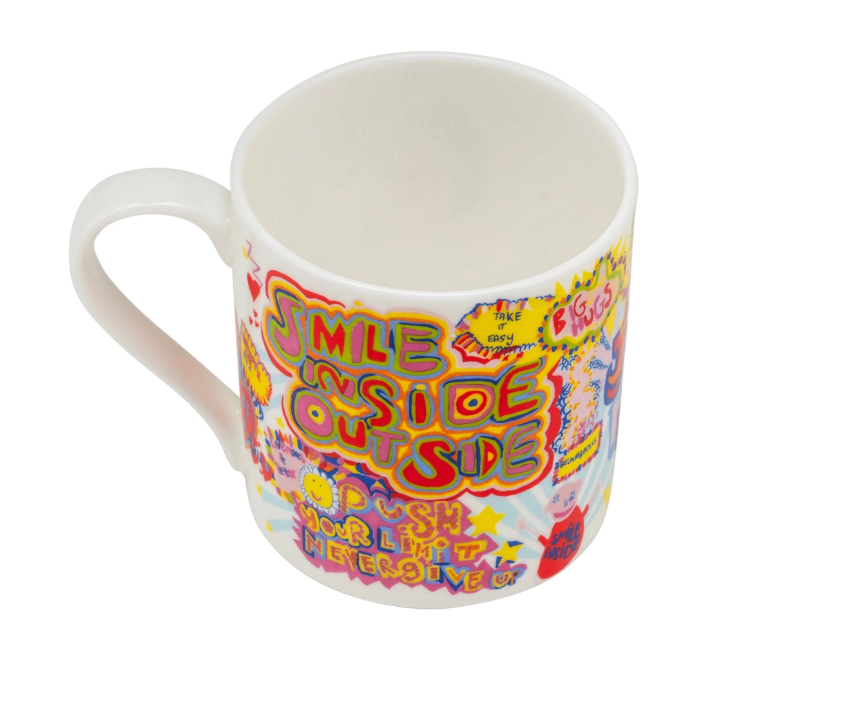 Arthouse Unlimited | Fine Bone China Mug | Full Of Joy