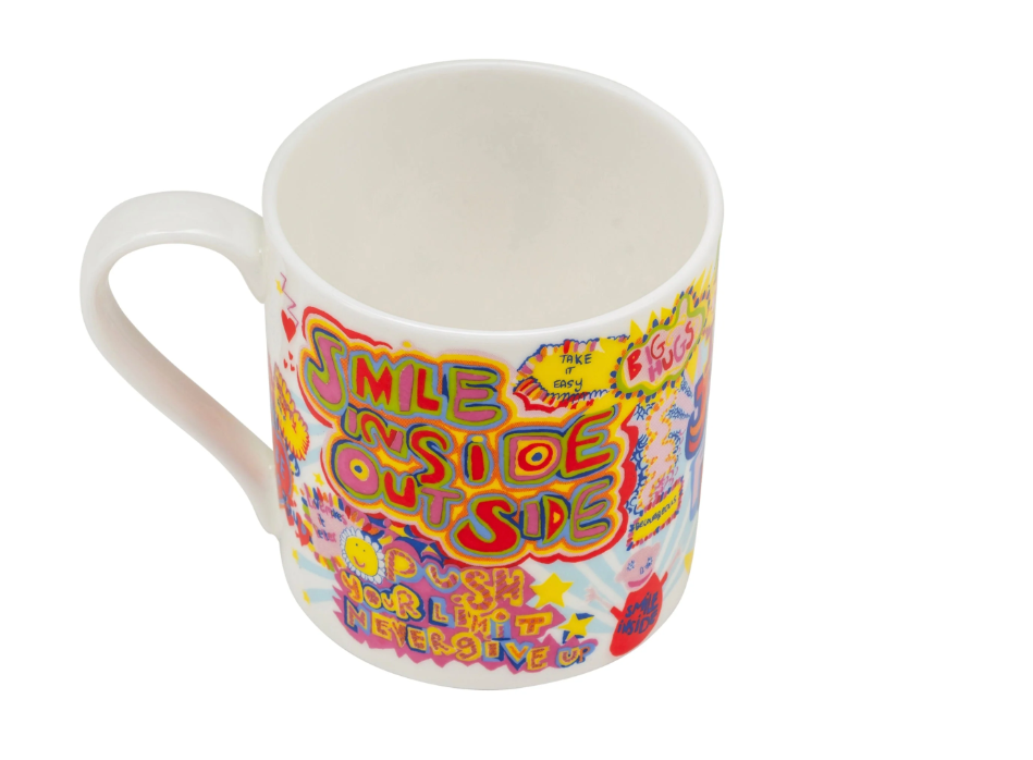 Arthouse Unlimited | Fine Bone China Mug | Full Of Joy