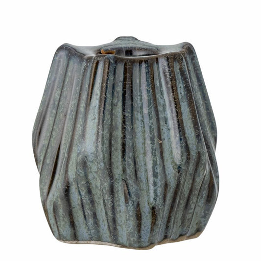 Bloomingville | Candle Holder | Hadya Candle Holder | Blue