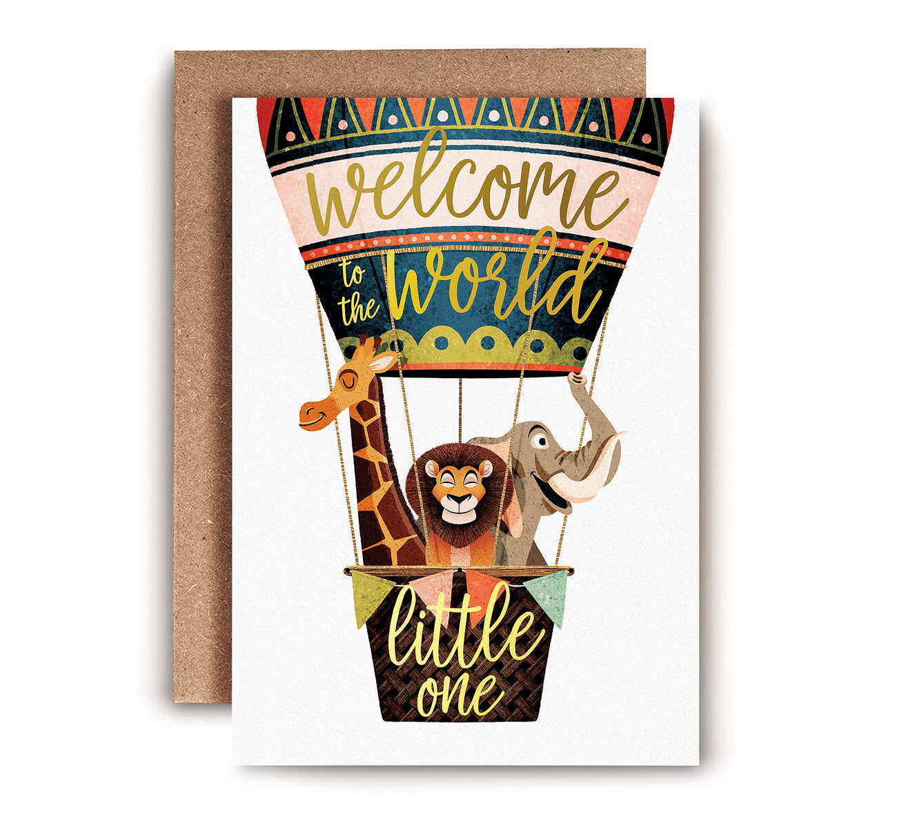 Greetings Card | "Welcome to the world little one"