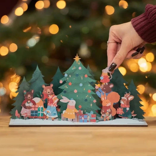 Dapple & Dot | Reusable Wooden Advent Calendar | Woodland Animals