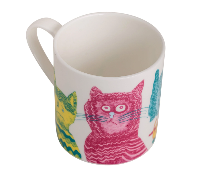 Arthouse Unlimited | Fine Bone China Mug | Miaow For Now