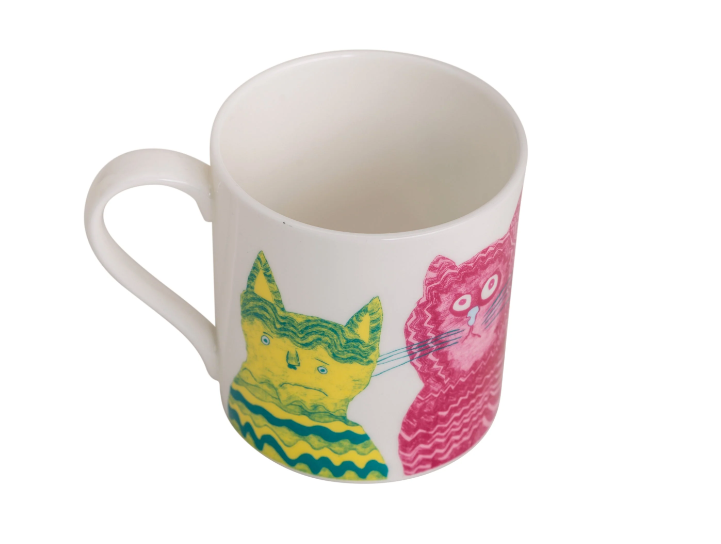 Arthouse Unlimited | Fine Bone China Mug | Miaow For Now