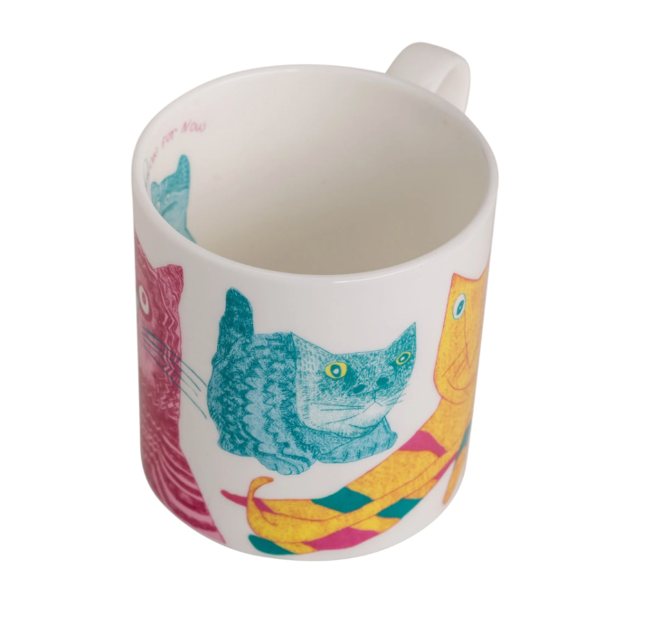 Arthouse Unlimited | Fine Bone China Mug | Miaow For Now