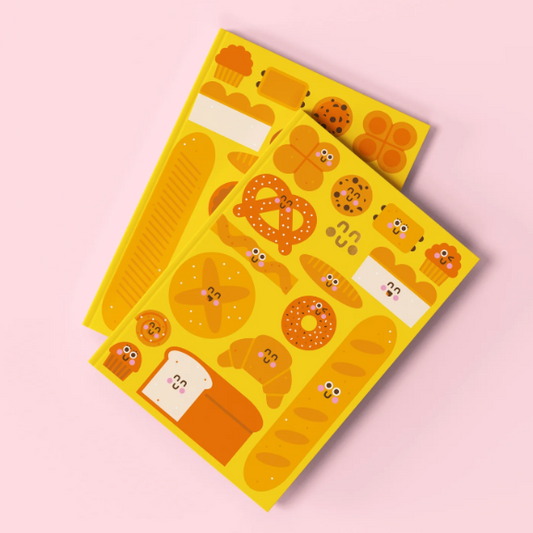 Studio Boketto | Breads Pattern Notebook