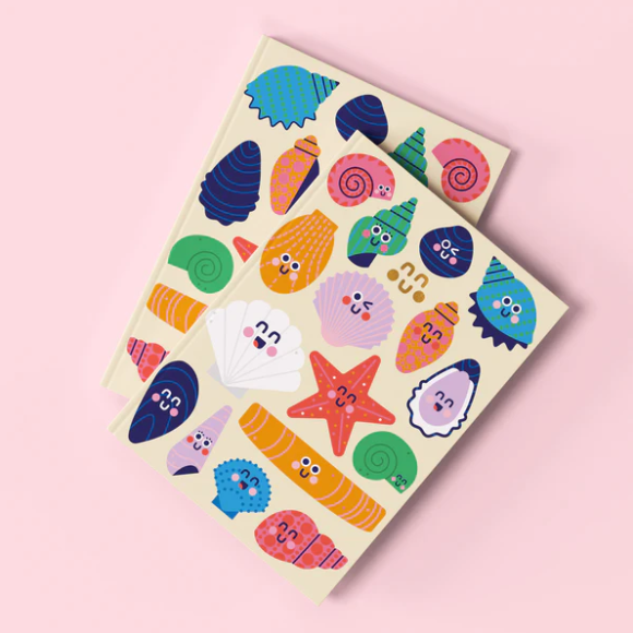 Studio Boketto | Shells Pattern Notebook