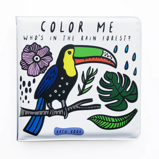 Bath Book Color Me | Who's in the Rainforest?